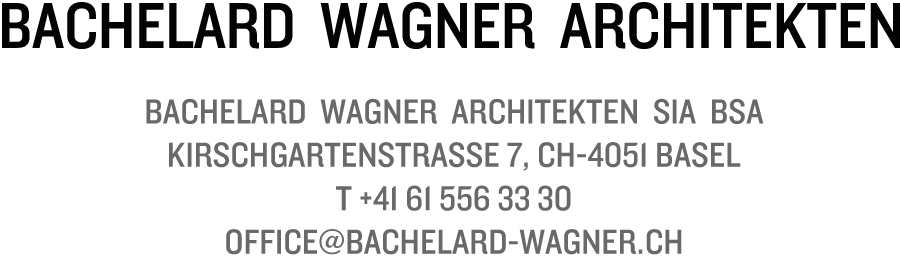 Bachelard Wagner Architekten