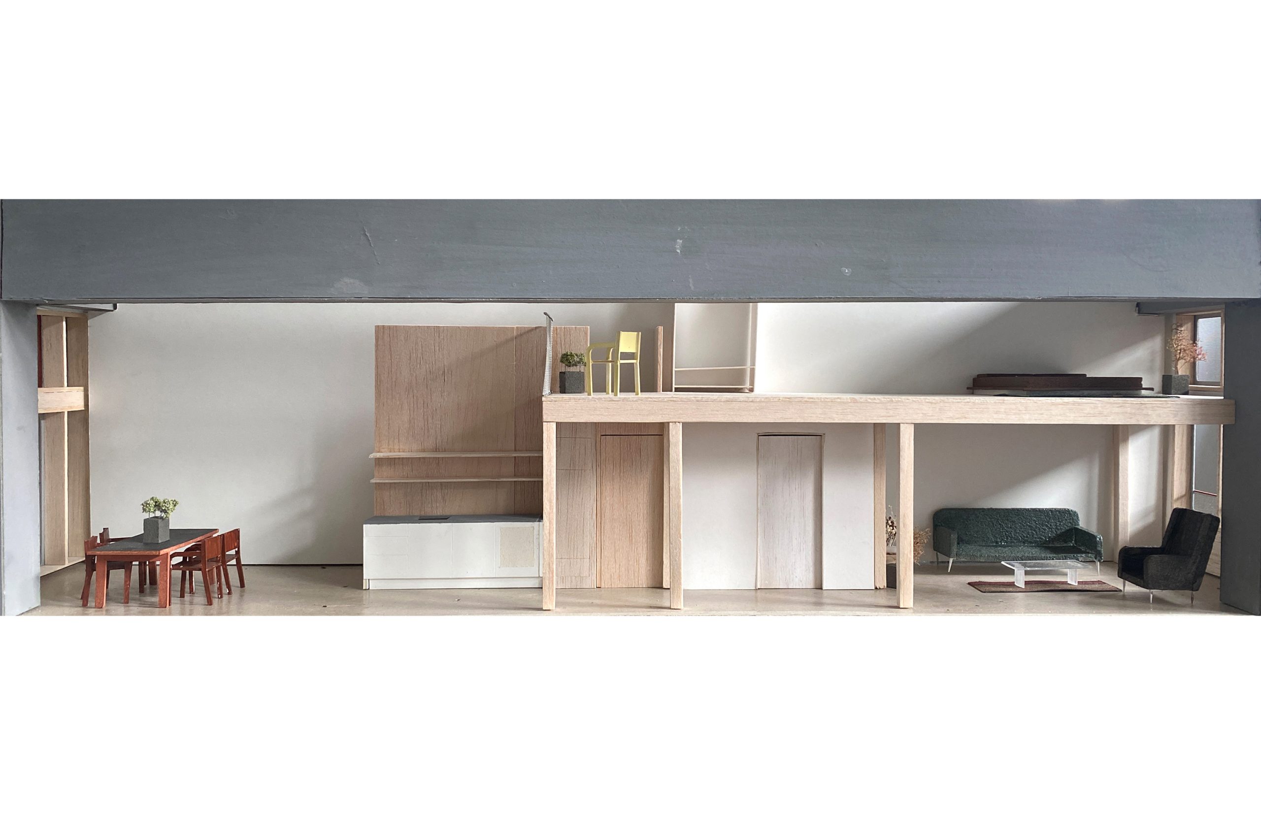 3 room maisonnette apartment