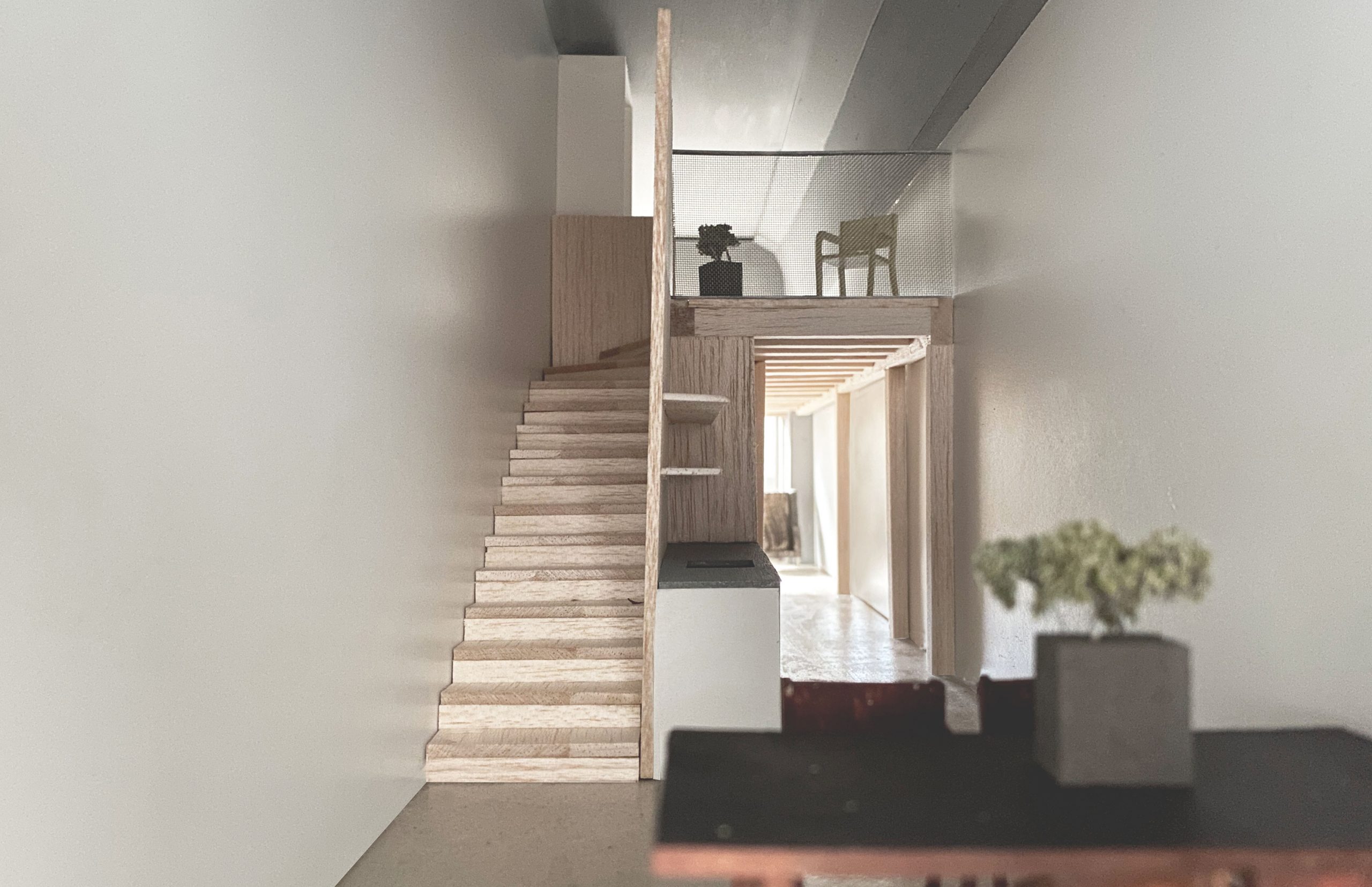 3 room maisonnette apartment