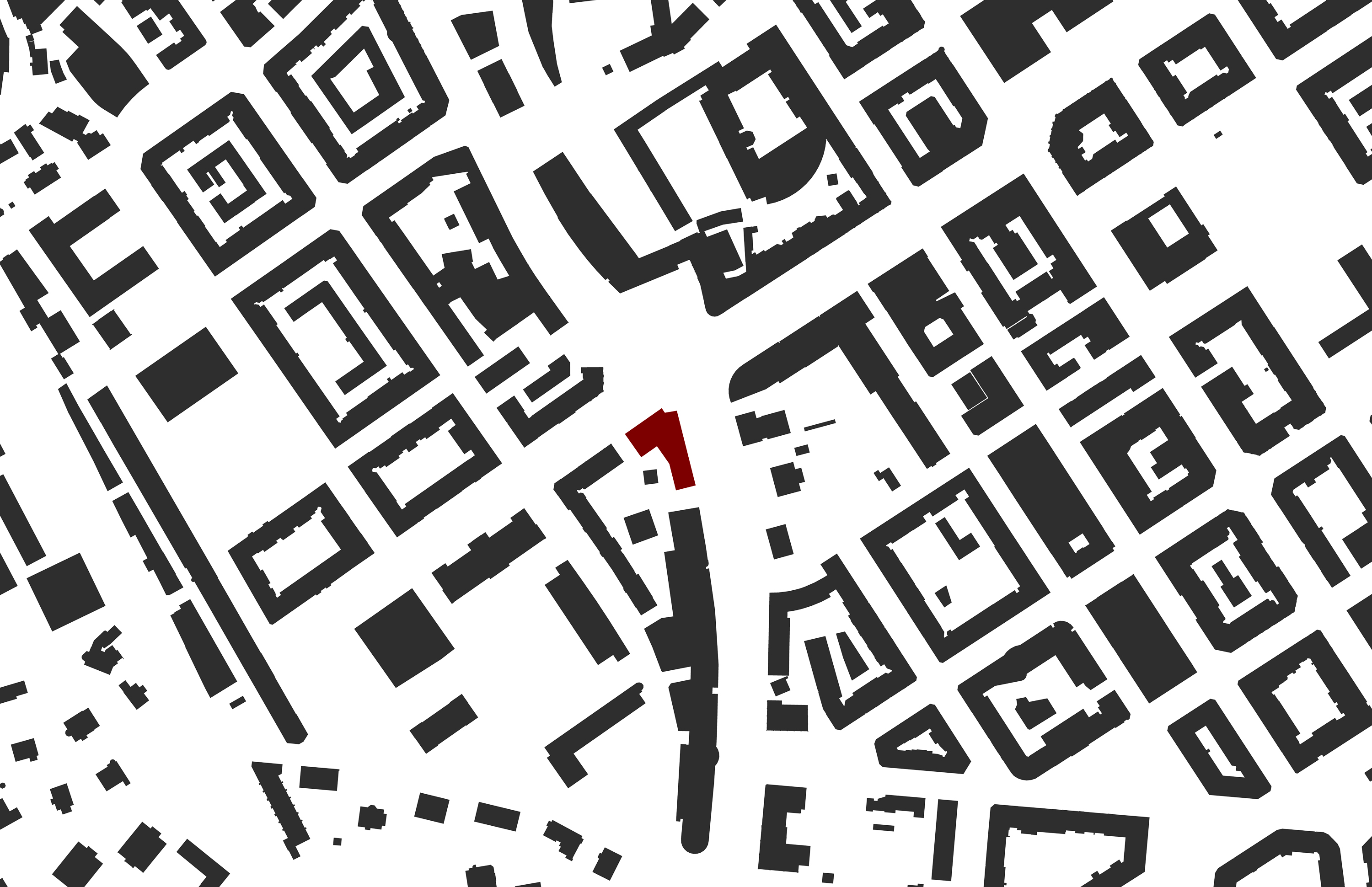 Figure-ground diagram Lucerne