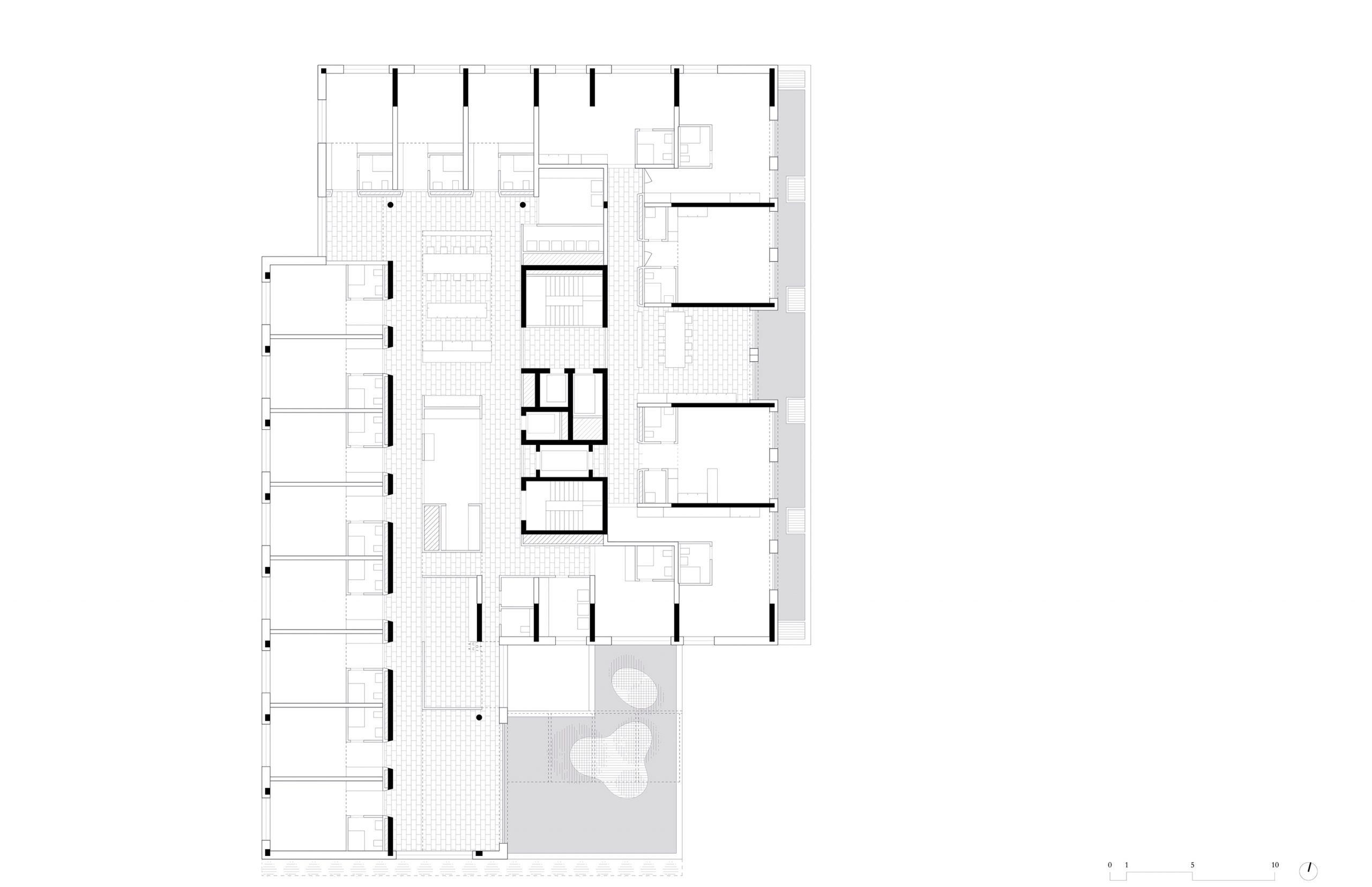 3rd floor - Care center and Cluster