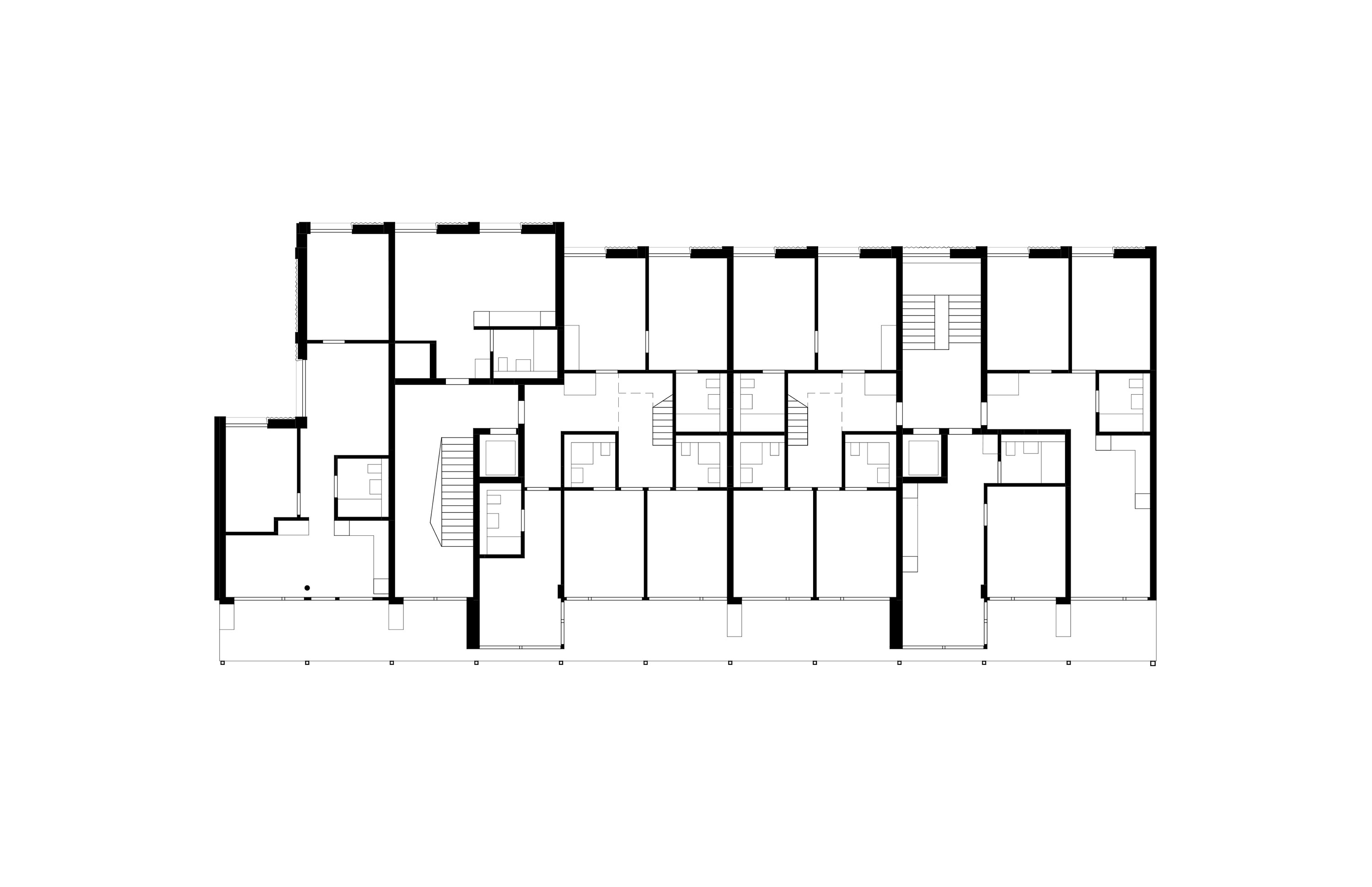 5th floor with dublex cluster apartments