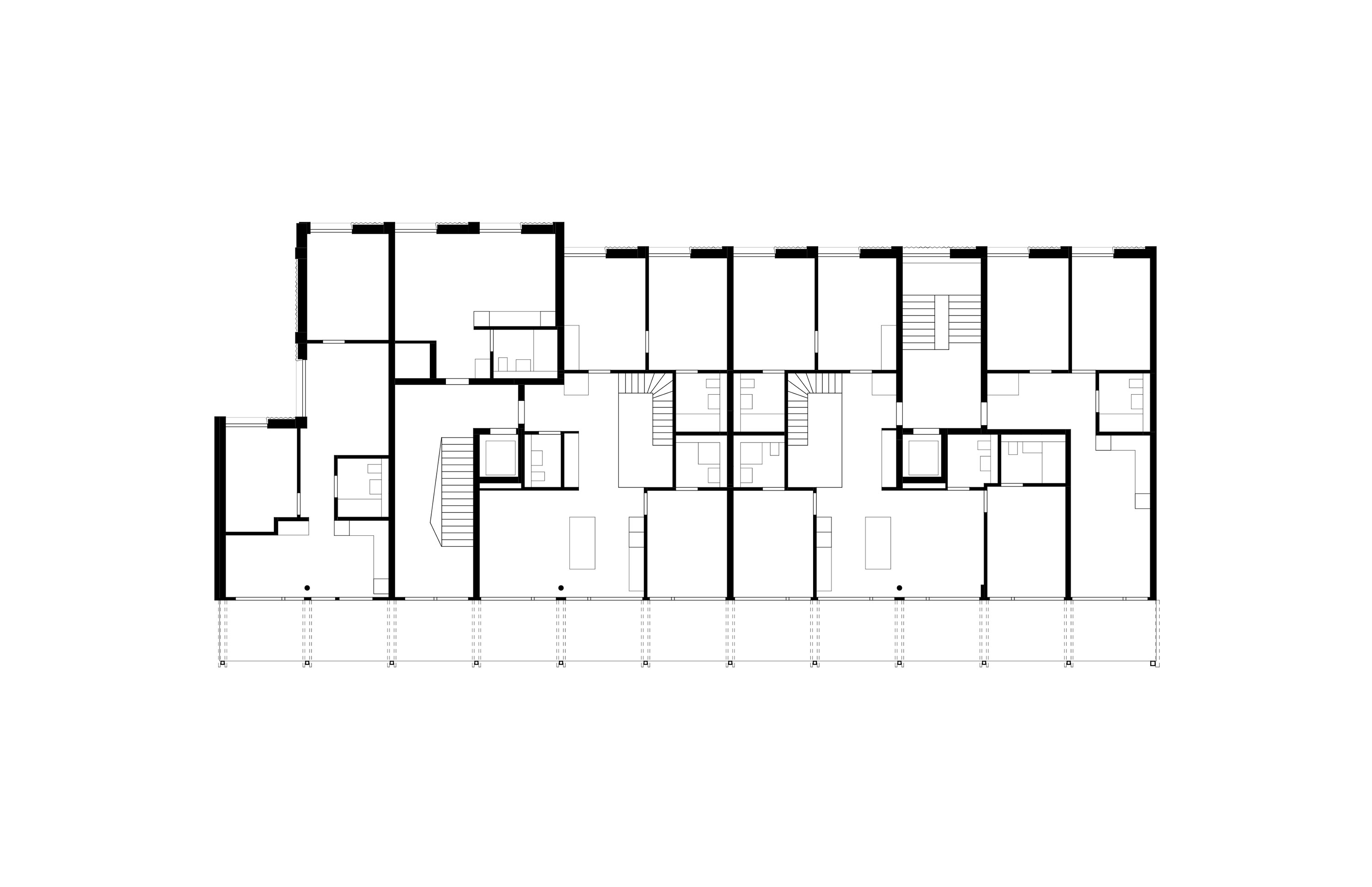 6th floor with dublex cluster apartments