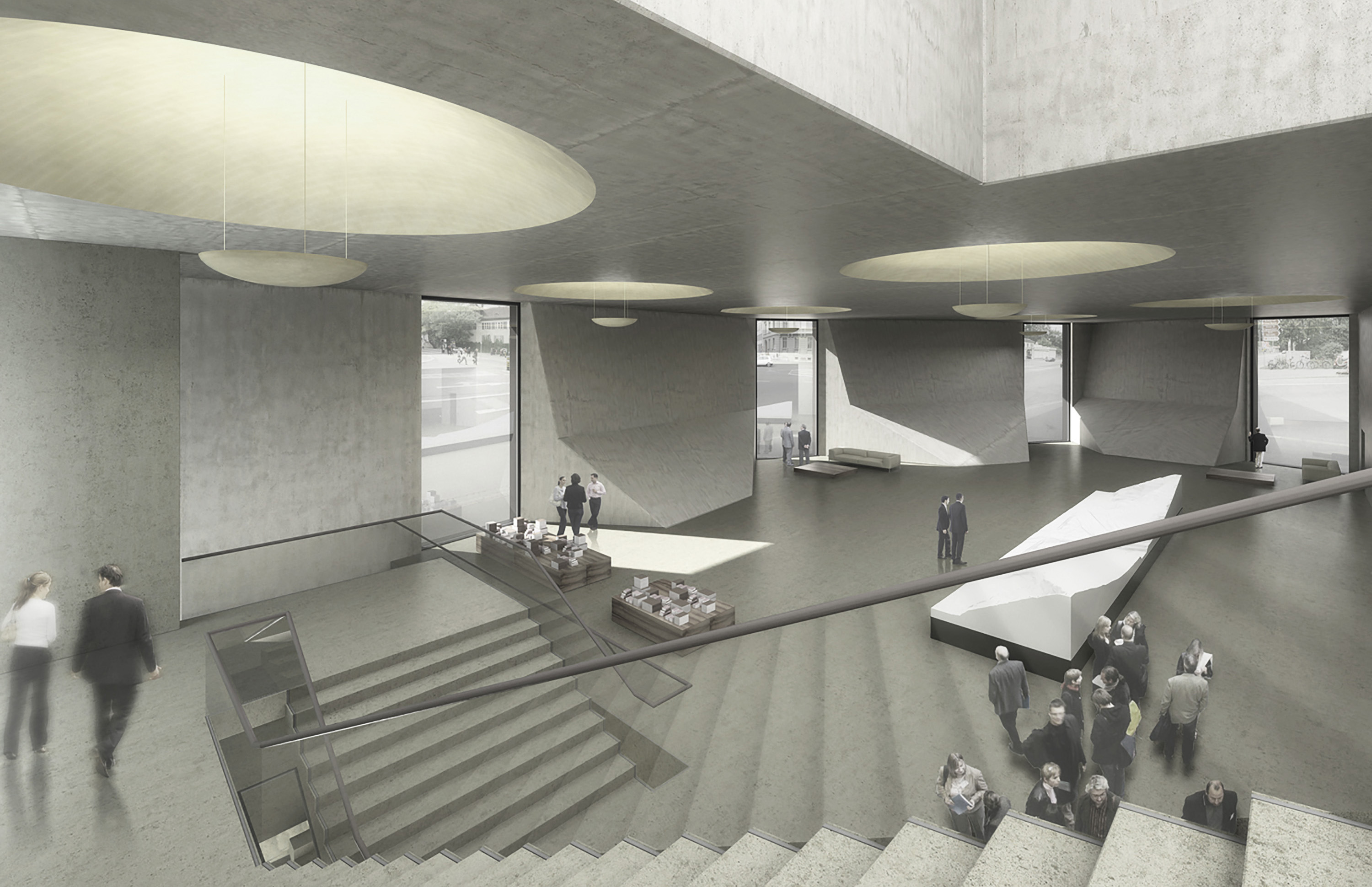 Visualization stair case