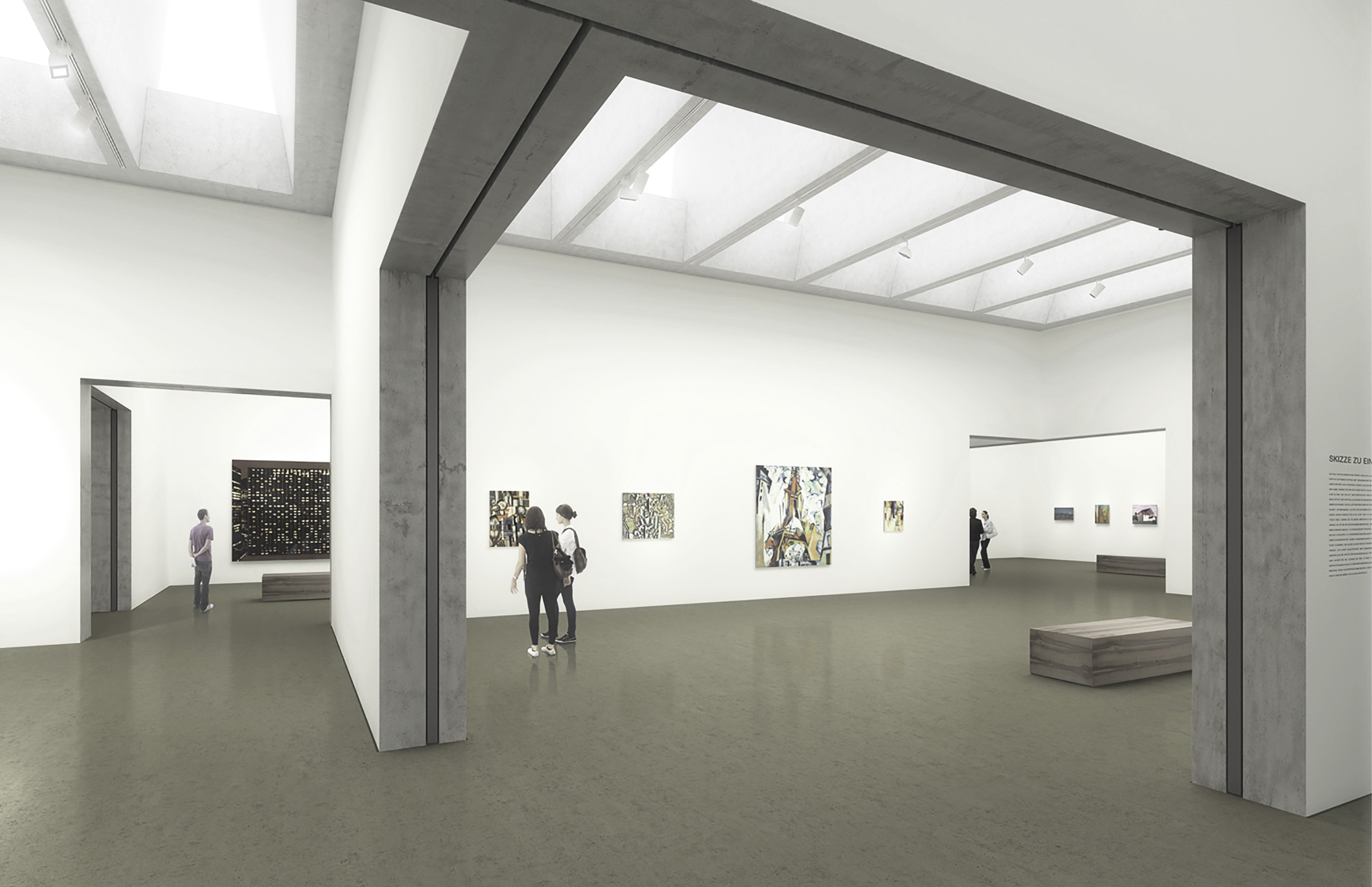 Visualization exhibition space