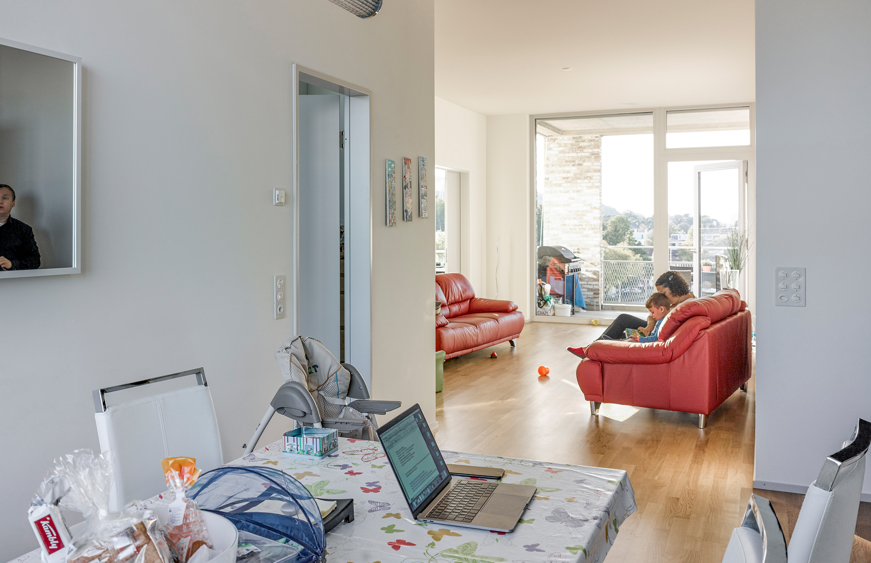 Furnished family apartment in House A