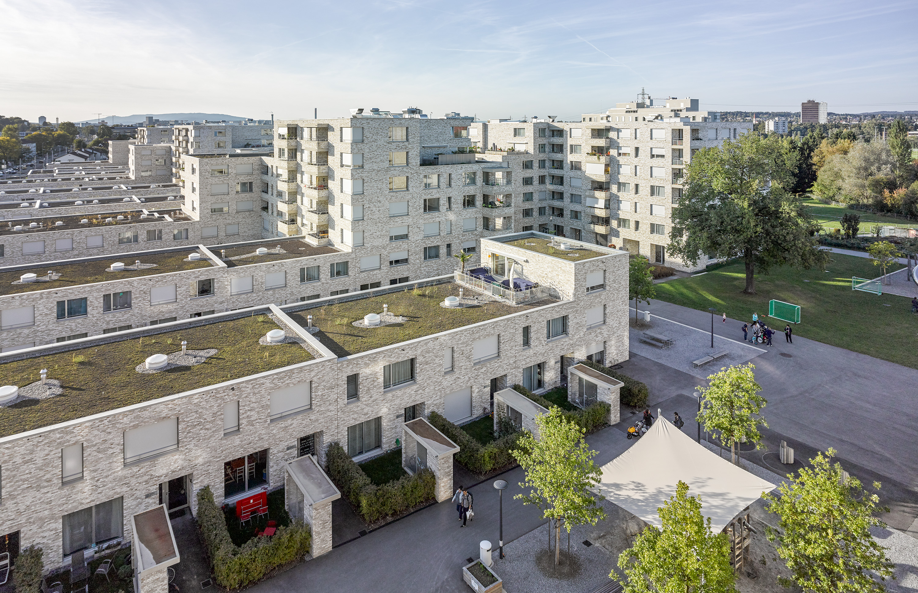 Housing estate structure