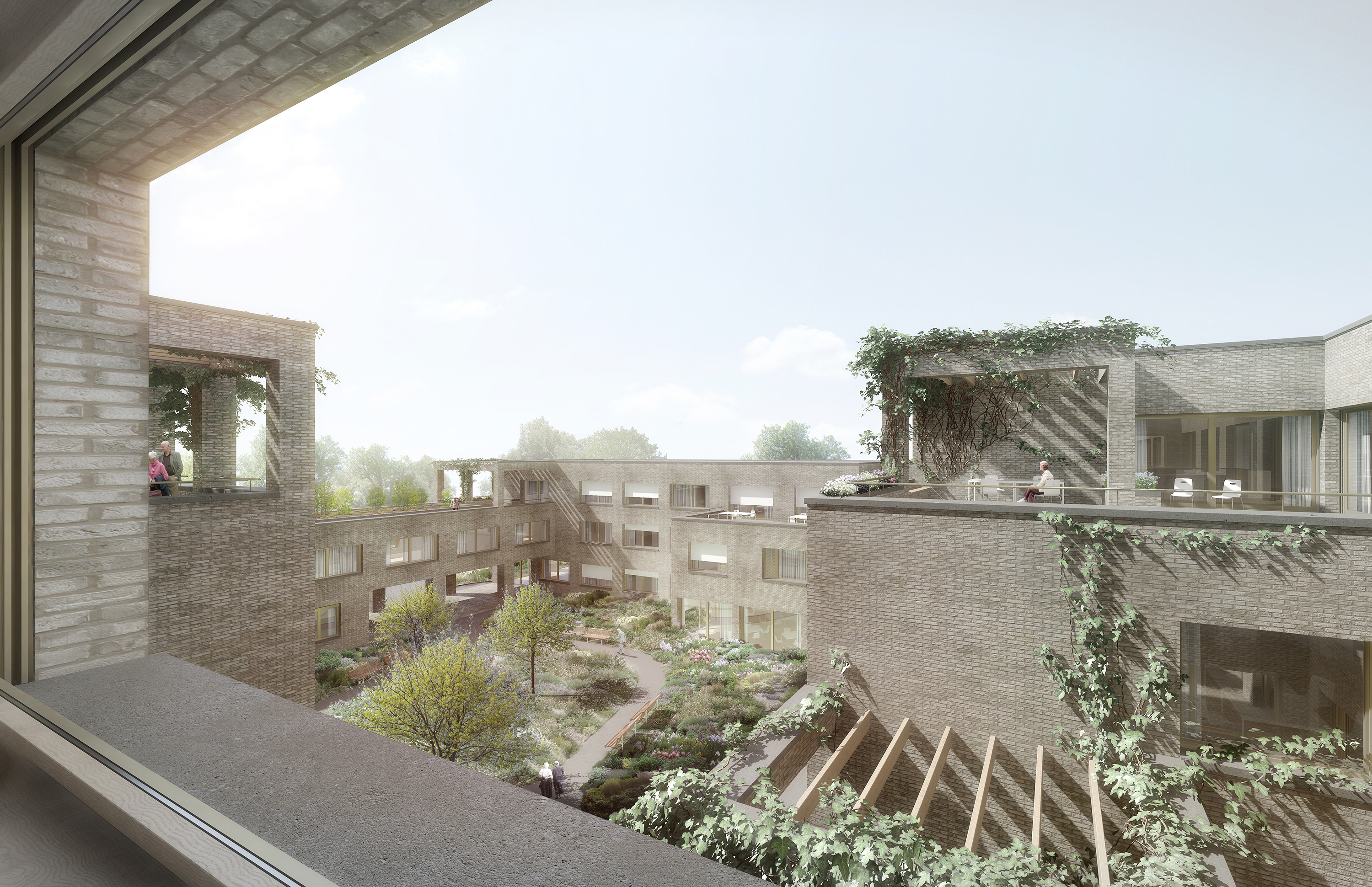 Visualization new building