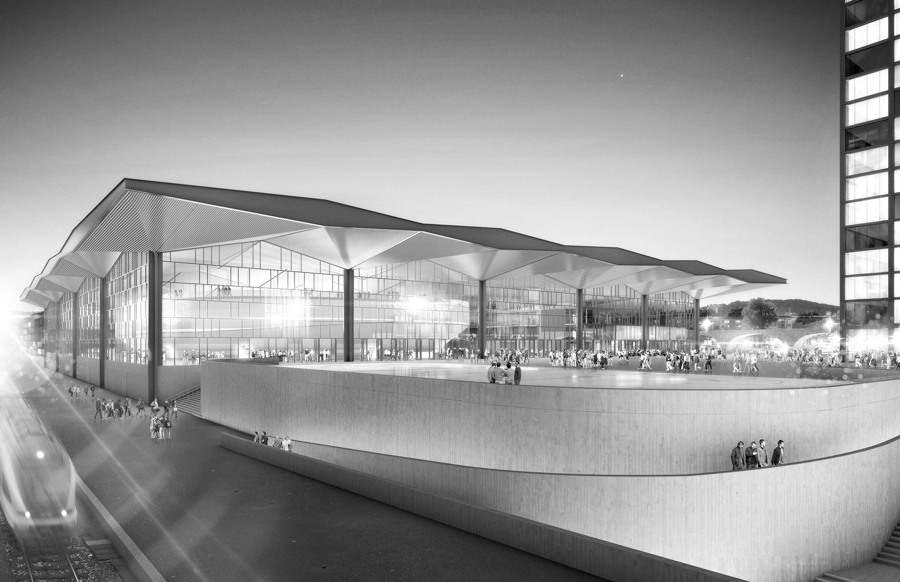 Visualization entrance